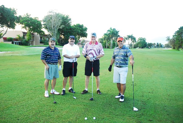 Members of the chapter enjoy the annual AFCEA Golf Tournament at the Country Club of Miami in September.